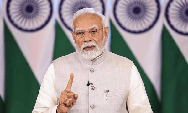 Narendra Modi | কোনও নিউক্লিয়ার ব্ল্যাকমেল সহ্য করবে না ভারত