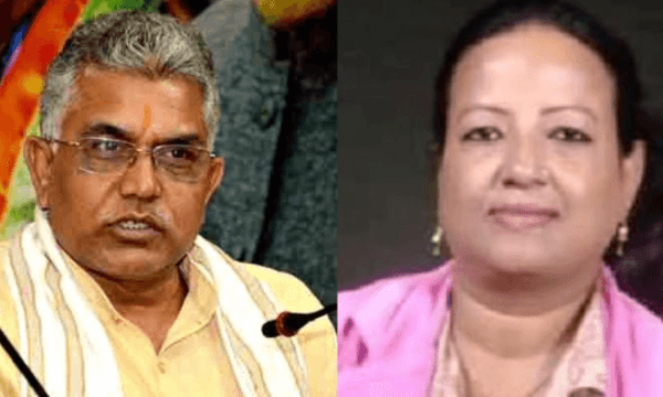 Dilip Ghosh | দাম্পত্য জীবন নিয়ে আবার কুরুচিকর মন্তব্য, সাইবার সেলে অভিযোগ দিলীপপত্নি রিঙ্কুর
