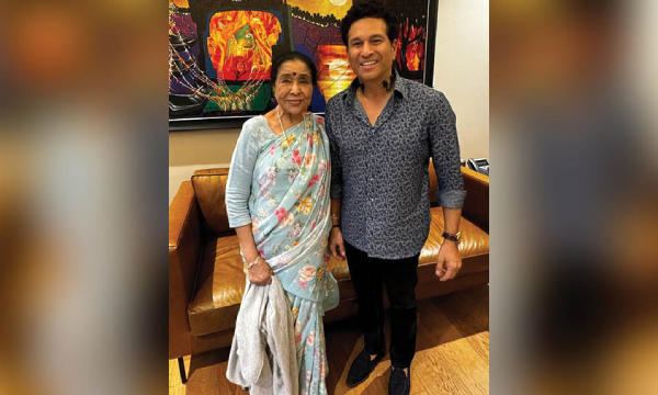 Asha Bhosle | Sachin Tendulkar | আশার প্রয়াণে ক্রিকেট ঈশ্বর যেন মাতৃহারা