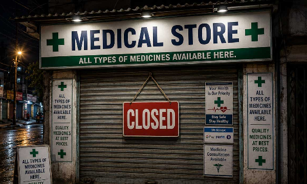 Medicine shop will close | ধর্মঘটে ওষুধের দোকানে তালা, কোথায় পাবেন প্রয়োজনীয় ওষুধ?